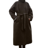 ADRIANA™ - ULD FRAKKE MED BÆLTE