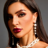 Amalia™ – perleøreringe med elegant kaskadeeffekt