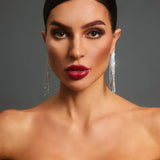 Siena™ – krystaldrop-øreringe med glitrende elegance