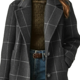 ANNE™ | RAFFINERET TERNET FRAKKE