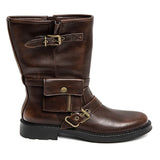 HIGH BAG™ – BRUNE STØVLER MED HØJT SKAFT