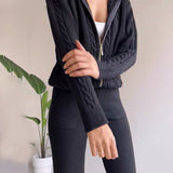 ANIA™ – CASUAL JACQUARD TO-DELT SÆT MED TWIST