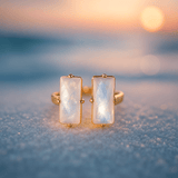 Agnes | Guldring måneskind