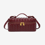 JULIETTE™ – STRUKTURERET FLETTET TASKE MED GLANS