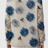 Emilie | Blomstret cardigan