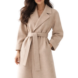 KATRINE™ | ELEGANT LANG FRAKKE MED BÆLTE