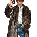 AMARÍLIS™ | LANG ULD FRAKKE MED KUNSTPELS