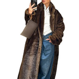 AMARÍLIS™ | LANG ULD FRAKKE MED KUNSTPELS