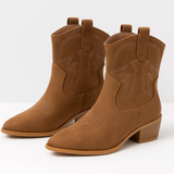 TEXA™ – COWBOY STØVLER I RUSKIND TIL KVINDER