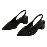 CAMILLE™ – ELEGANTE SPARKLE SLINGBACKS MED GLIMTENDE DETALJER