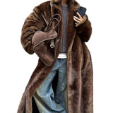 AMARÍLIS™ | LANG ULD FRAKKE MED KUNSTPELS