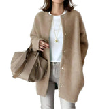 WHITNEY™ – LET FORÅRS-CARDIGAN I BLØD STRIK