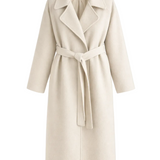 KATRINE™ | ELEGANT LANG FRAKKE MED BÆLTE