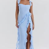 LAUREN™ – ELEGANT MAXIKJOLE MED FLYDENDE SILHUET