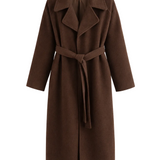 KATRINE™ | ELEGANT LANG FRAKKE MED BÆLTE