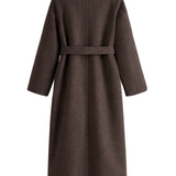 KATRINE™ | ELEGANT LANG FRAKKE MED BÆLTE