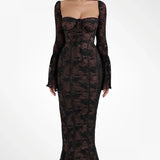 ALLEGRA™ – LANG BLONDEKJOLE MED ROMANTISK ELEGANCE