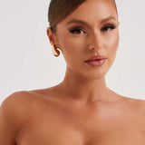 Faith™ – små hoop-øreringe med delikat udtryk