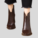 Chloe – Luksuriøse Støvler Med Mellemhøj Hæl